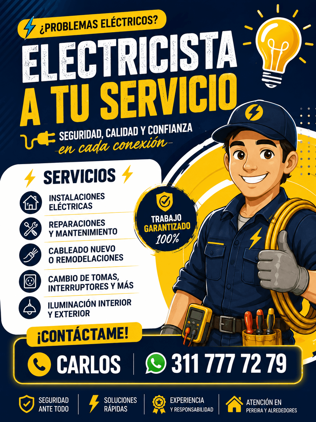 Portada de Servicios Eléctricos