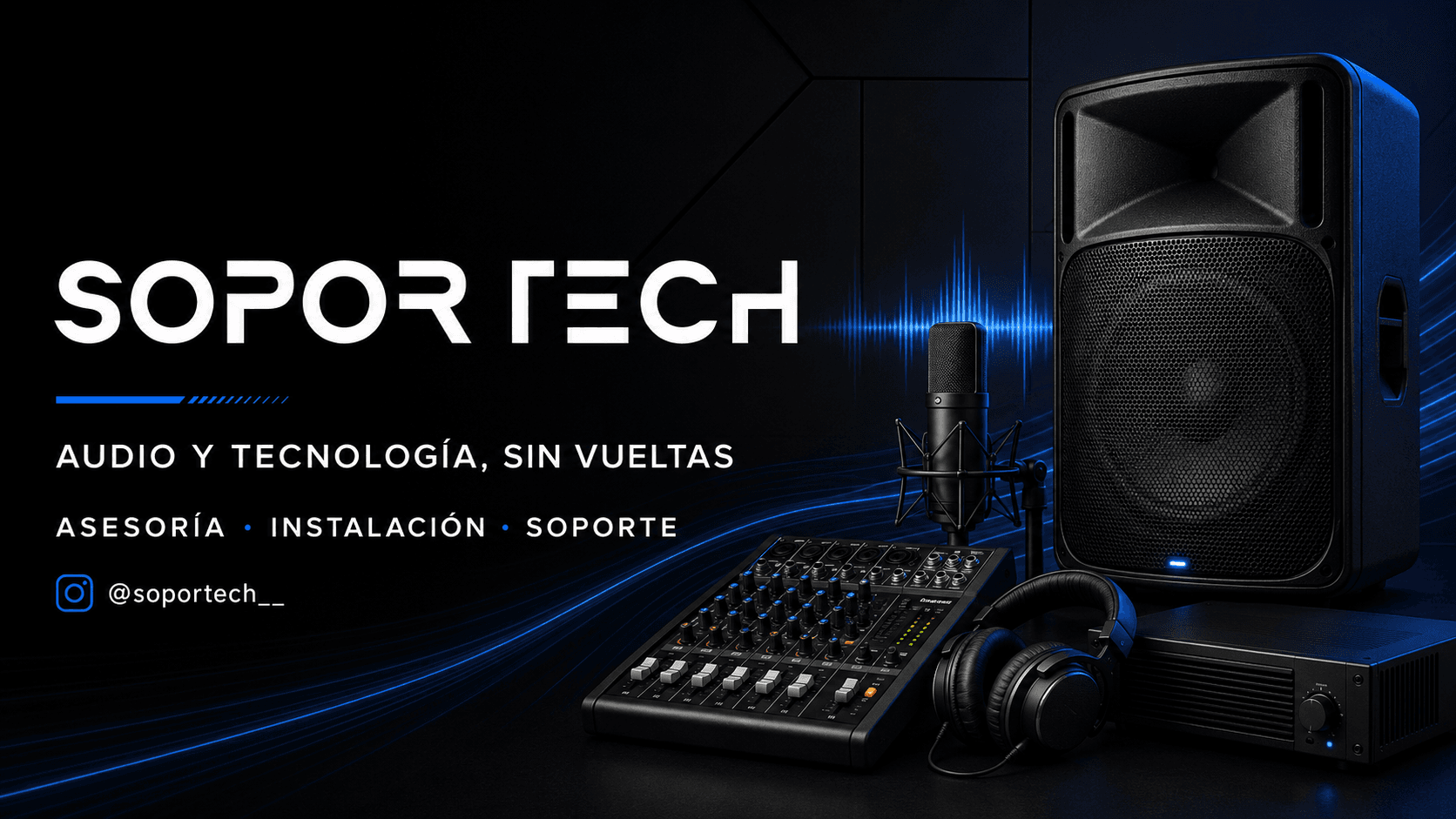 Portada de Soportech Audio y Tecnologia