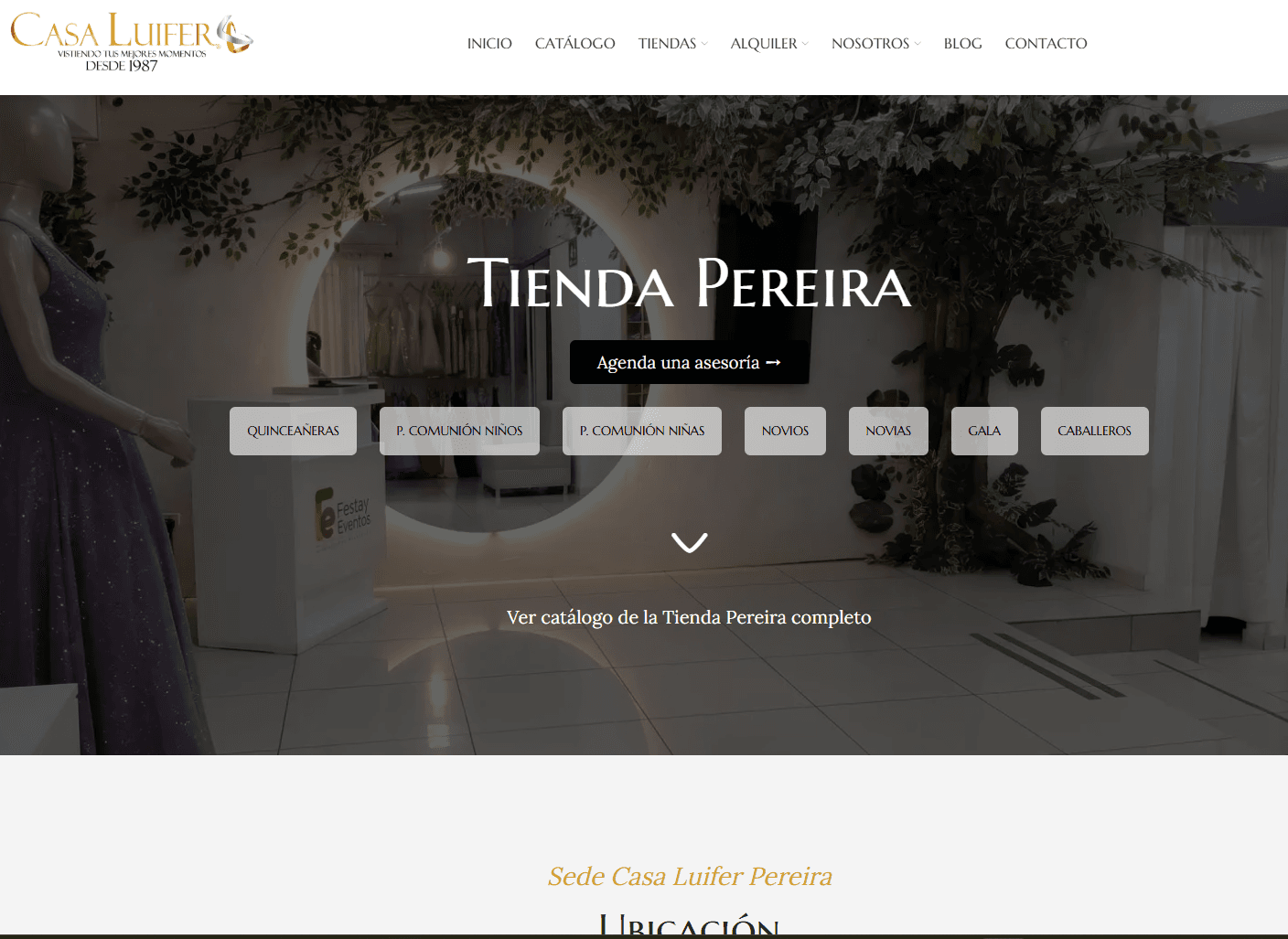 Portada de Tiendas casa luifer