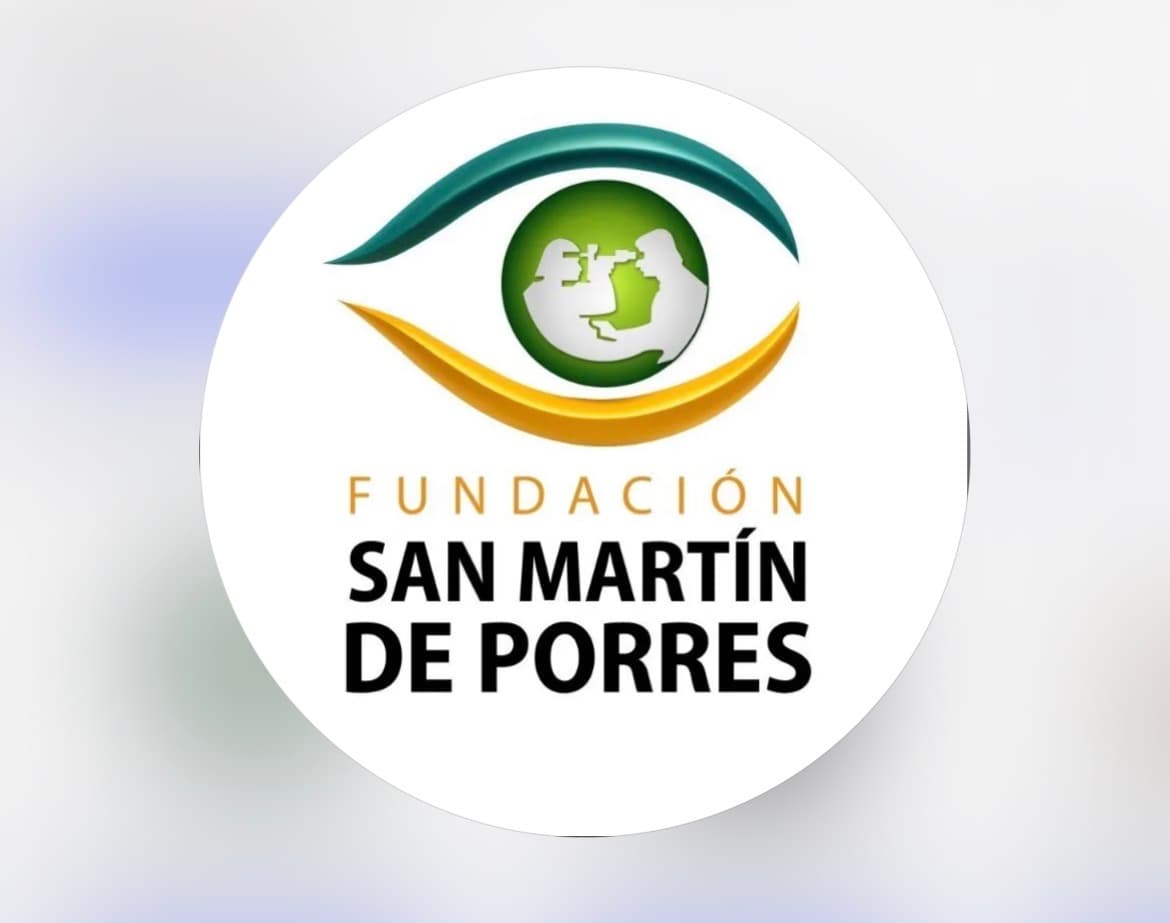 Logo de Óptica fundación San Martín de porres