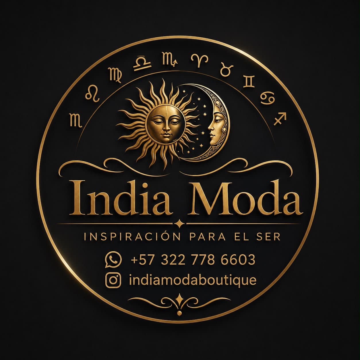 Logo de India moda boutique