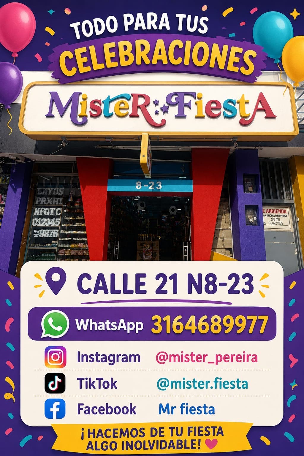 Logo de Mister Fiesta